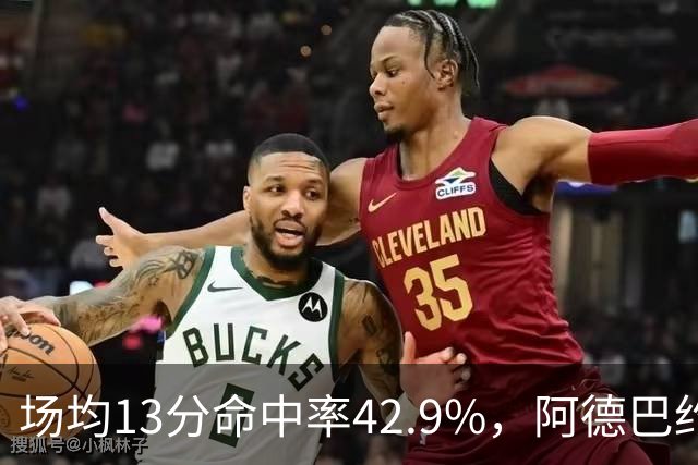 场均13分命中率42.9%，阿德巴约回击：别把我当替罪羊