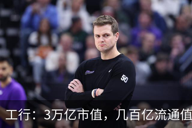 工行：3万亿市值，几百亿流通值
