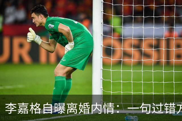 李嘉格自曝离婚内情：一句"过错方净身出户"，没点名，评论区全听懂了